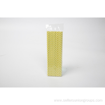 20PCS/PK PAPER STRAW